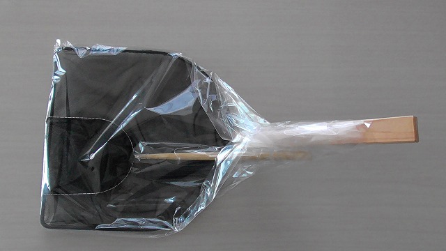 購入したタモ網
