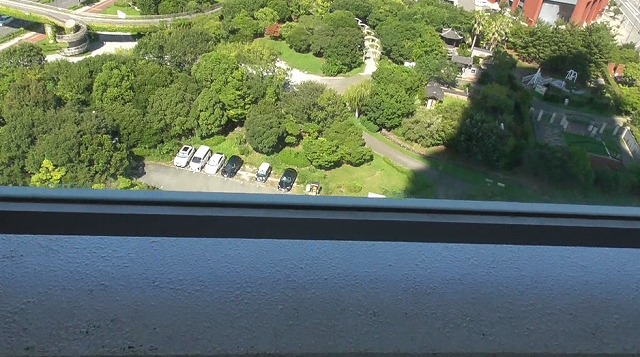 ベランダから見た外の景色